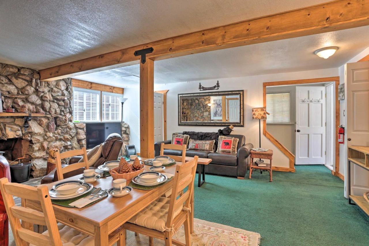 The Knotty Pine Cottage In Big Bear, 4 Mi To Ski 大贝尔城 外观 照片